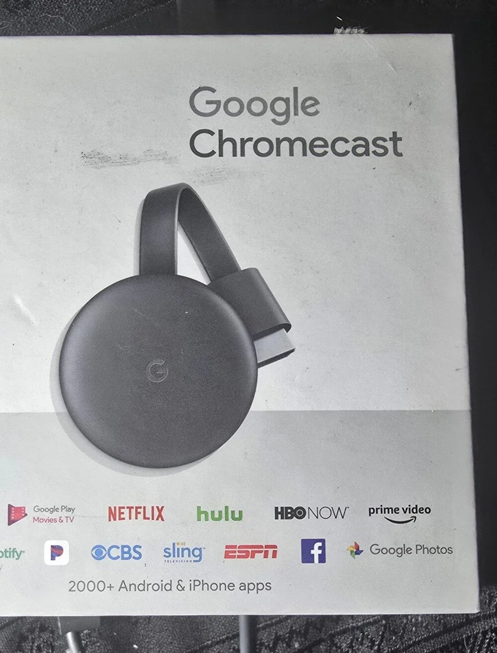 Google Chromecast - Black